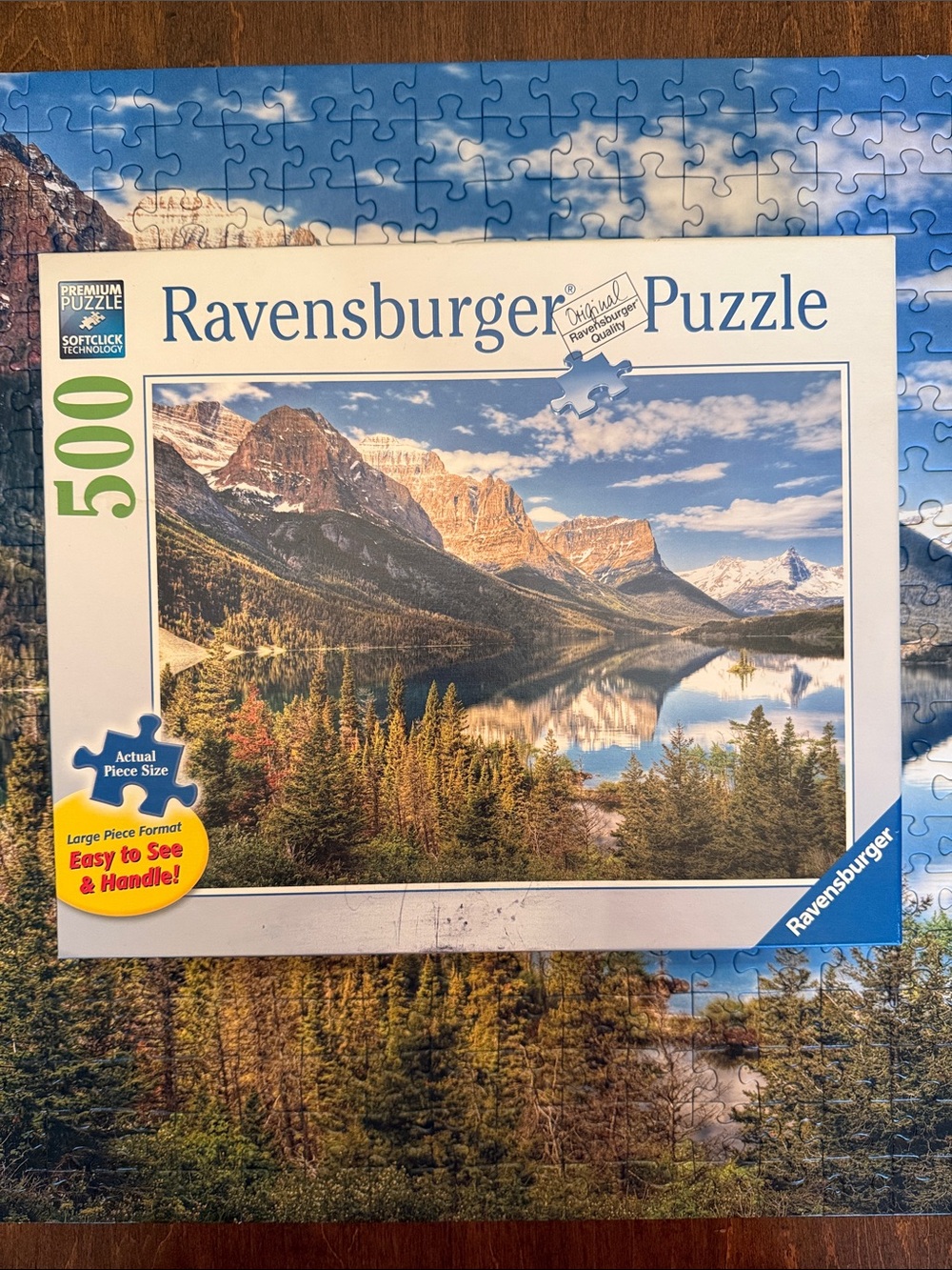 Ravensburger Beautiful Vista. 500 large pieces